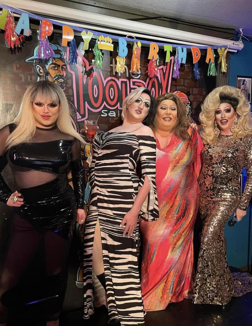 Selena West, Mary St. Jaymes, Cierra Nicole and Samantha Rollins | Toolbox Saloon (Columbus, Ohio) | March 2023