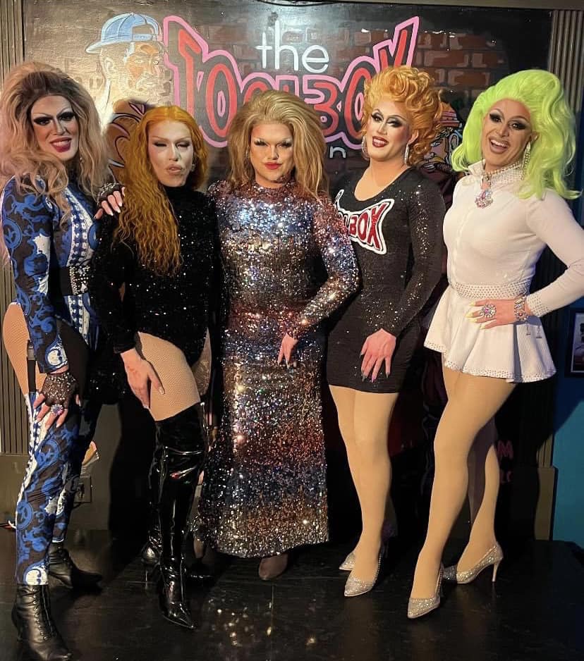Valerie Taylor, Alice D'Monroe, Selena T. West, Soy Queen and Anaslaysia Annejob | Toolbox Saloon (Columbus, Ohio) | March 2023